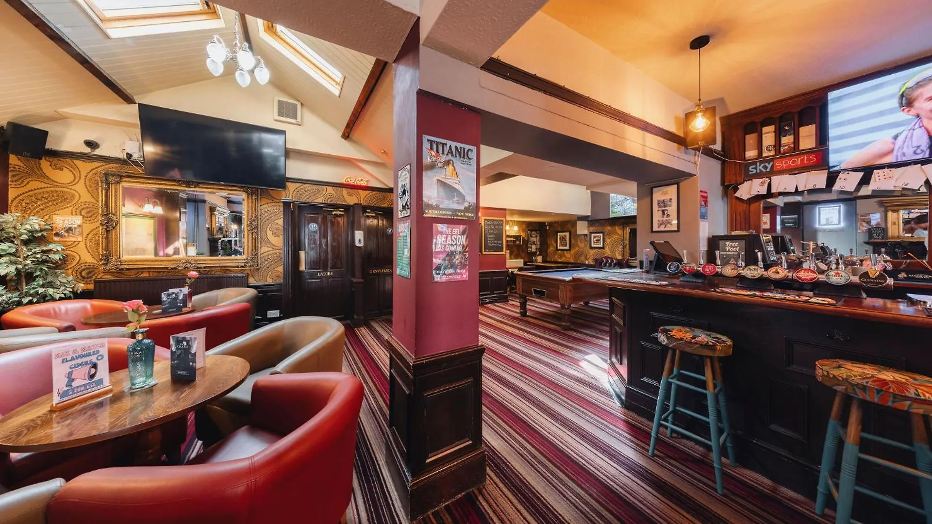 The Grapes Pub Hotel Southampton Herberg